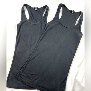 Ambiance Ribbed Stretchy Racerback Tank Sz. S